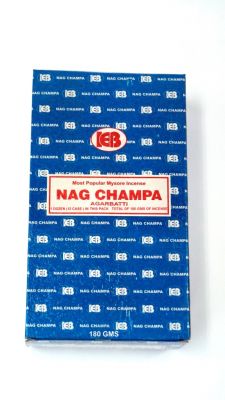 IN109 - Nag Champa Incense Sticks, 1Dzn Box -180 gms